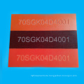 Isolierende orange doppelseitige mattierte Bakelitplatte